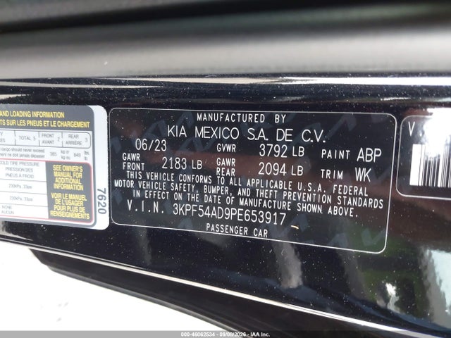 2023 KIA FORTE GT-LINE 9