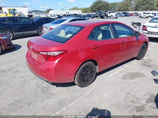 2019 TOYOTA COROLLA LE 4