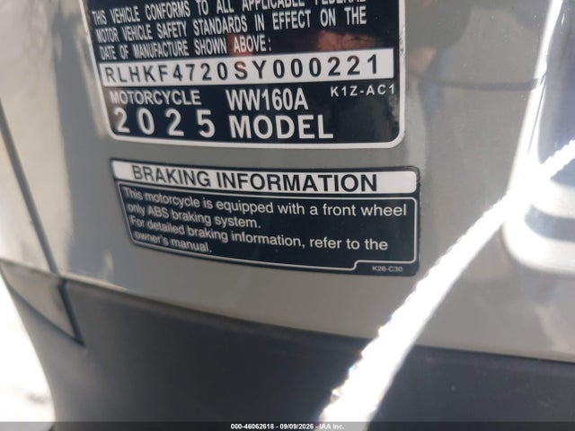2025 HONDA WW160 A 10