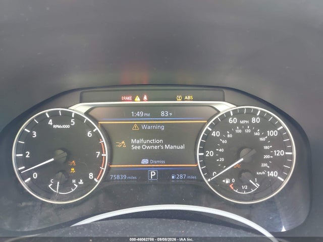 2022 NISSAN ALTIMA SV FWD 7