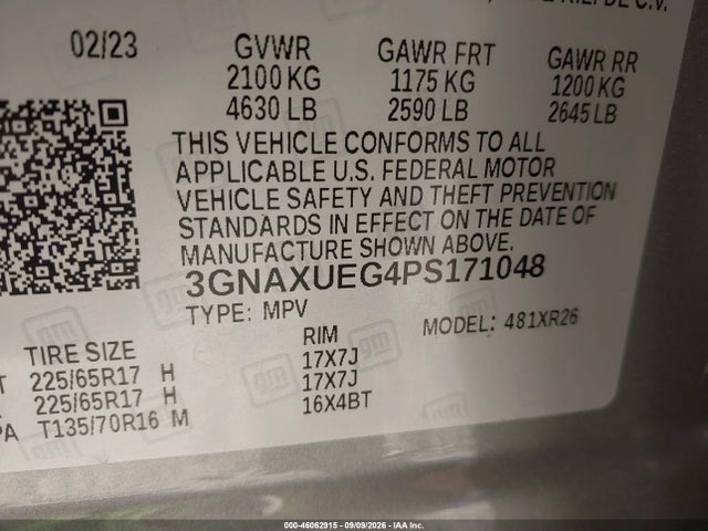 2023 CHEVROLET EQUINOX AWD LT 9