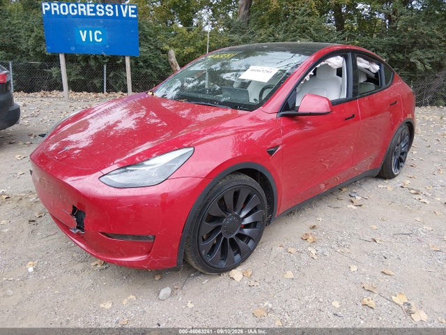 2022 TESLA MODEL Y PERFORMANCE DUAL MOTOR ALL-WHEEL DRIVE 2