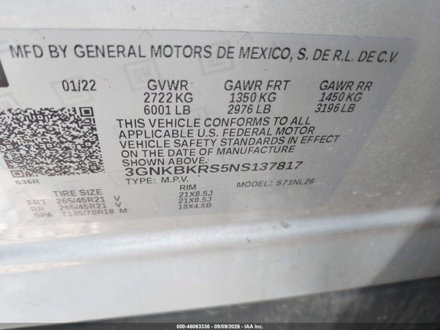 2022 CHEVROLET BLAZER AWD RS 9