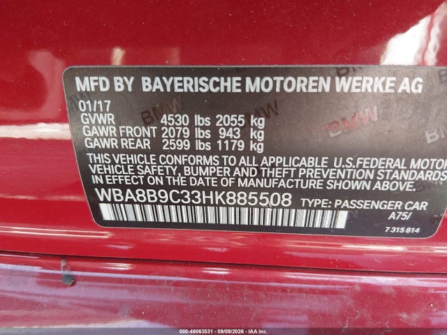 2017 BMW 330I 9