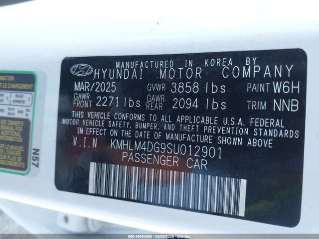 2025 HYUNDAI ELANTRA SEL SPORT 9