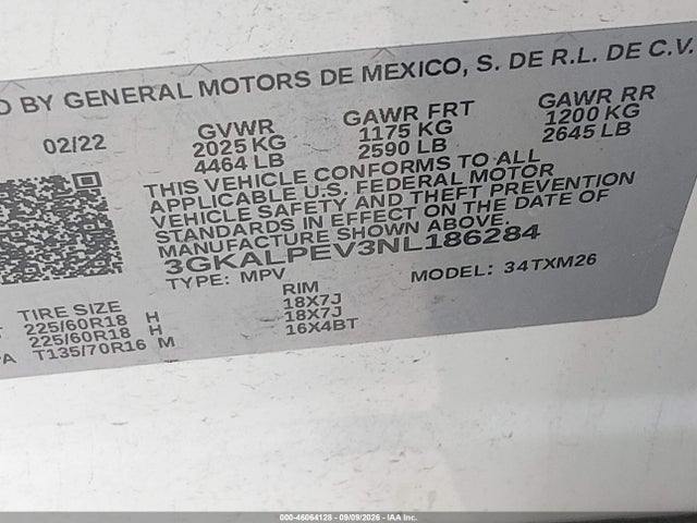 2022 GMC TERRAIN FWD SLT 9