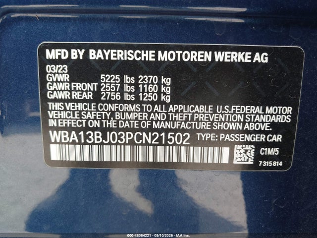 2023 BMW 530 I XDRIVE 9