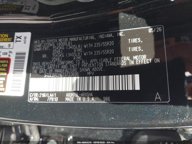 2026 TOYOTA HIGHLANDER HYBRID PLATINUM 11
