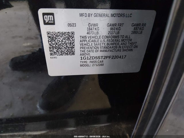 2023 CHEVROLET MALIBU FWD 1LT 9