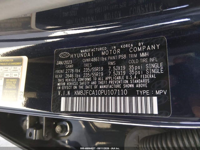 2023 HYUNDAI TUCSON HYBRID SEL CONVENIENCE 9