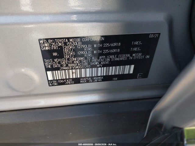 2021 TOYOTA RAV4 PRIME SE 9