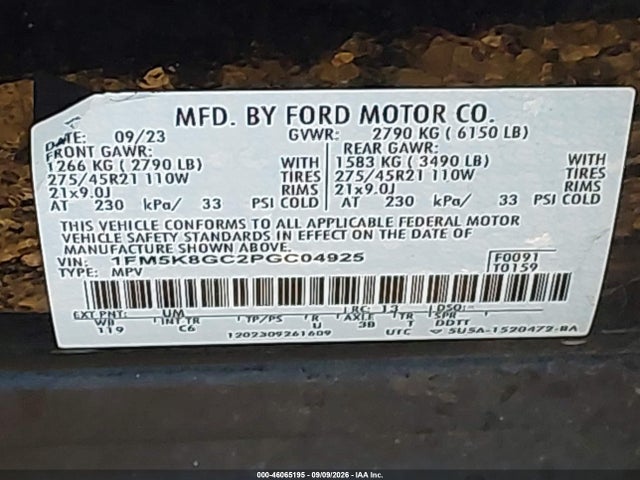 2023 FORD EXPLORER ST 9