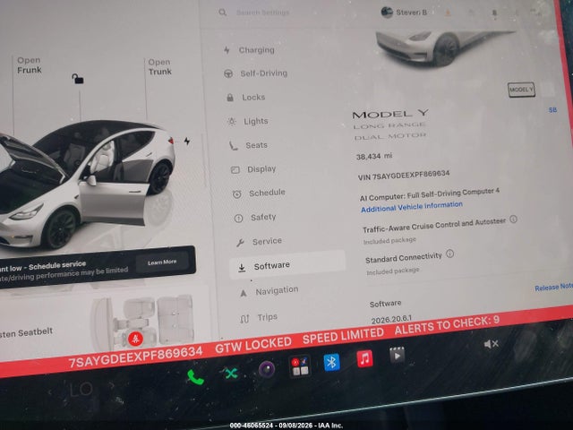 2023 TESLA MODEL Y AWD/LONG RANGE DUAL MOTOR ALL-WHEEL DRIVE 7
