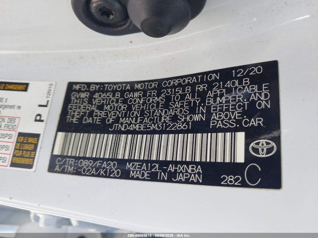 2021 TOYOTA COROLLA SE 9