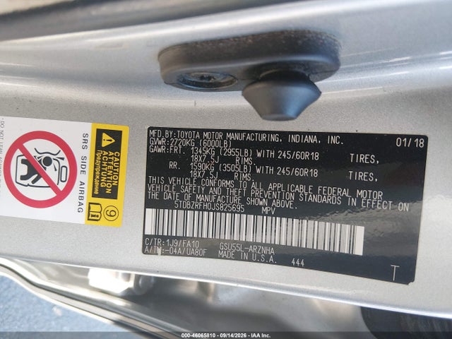 2018 TOYOTA HIGHLANDER LE PLUS 9
