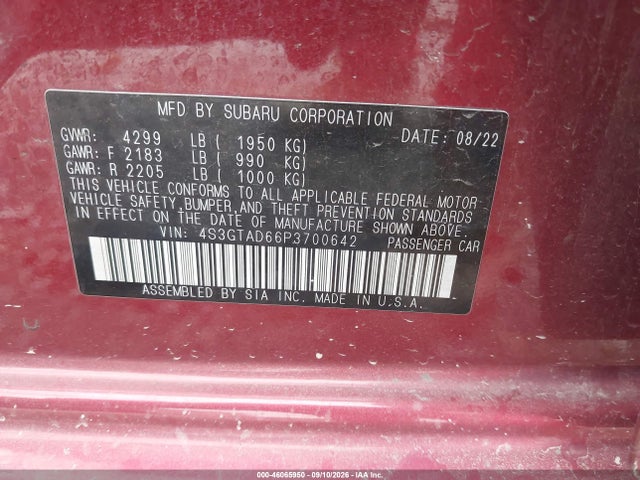 2023 SUBARU IMPREZA PREMIUM 5-DOOR 9