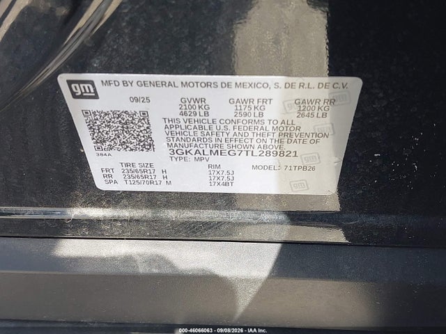 2026 GMC TERRAIN FWD ELEVATION 9