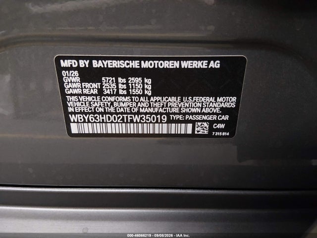 2026 BMW I4 GRAN COUPE EDRIVE40 9