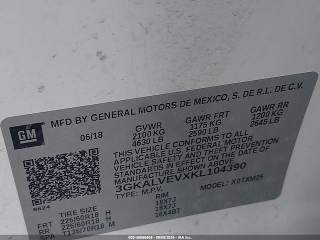 2019 GMC TERRAIN SLT 9