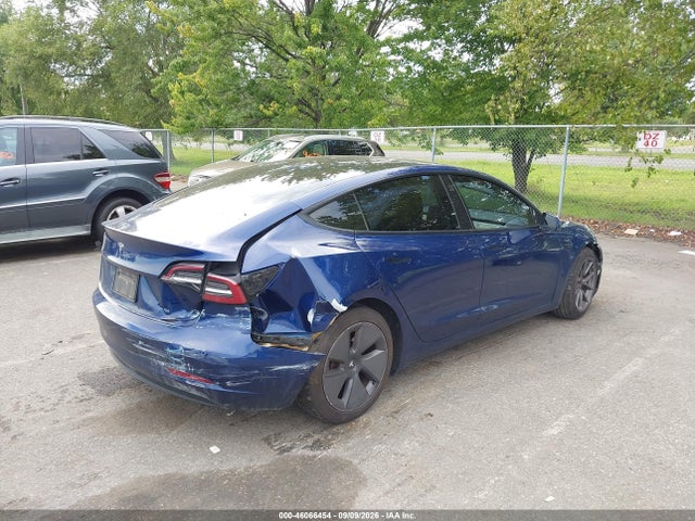 2021 TESLA MODEL 3 STANDARD RANGE PLUS REAR-WHEEL DRIVE 4