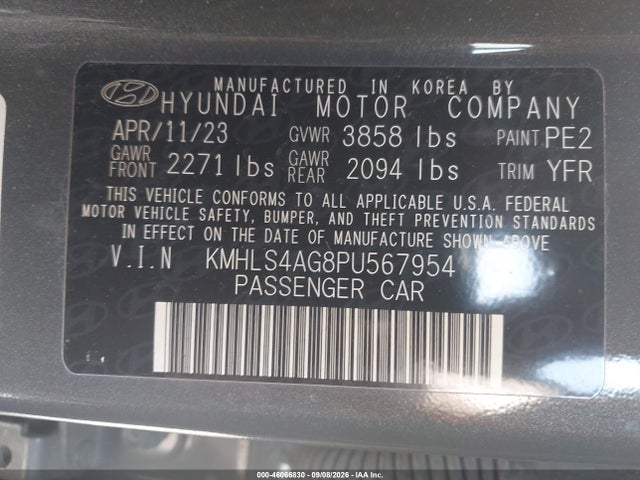 2023 HYUNDAI ELANTRA SEL 9