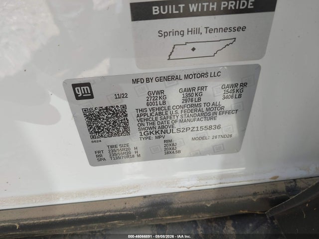 2023 GMC ACADIA AWD SLT 9