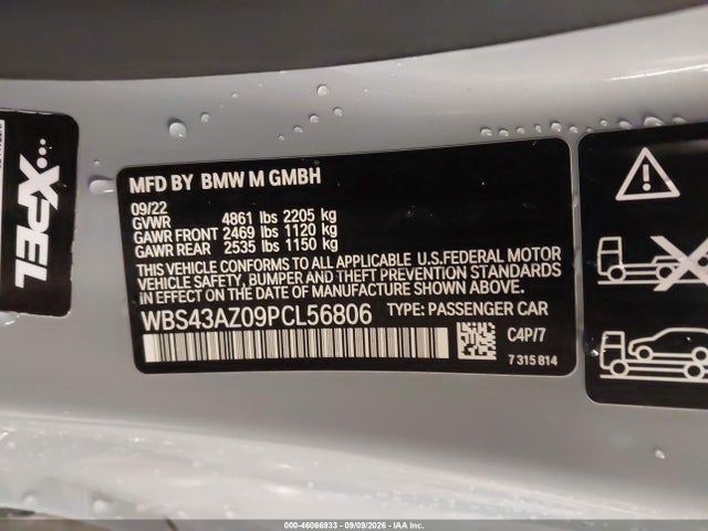 2023 BMW M4 COMPETITION XDRIVE 9