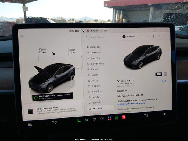 2023 TESLA MODEL Y AWD/LONG RANGE DUAL MOTOR ALL-WHEEL DRIVE 7
