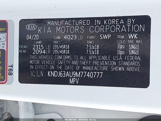 2021 KIA SOUL GT-LINE 9
