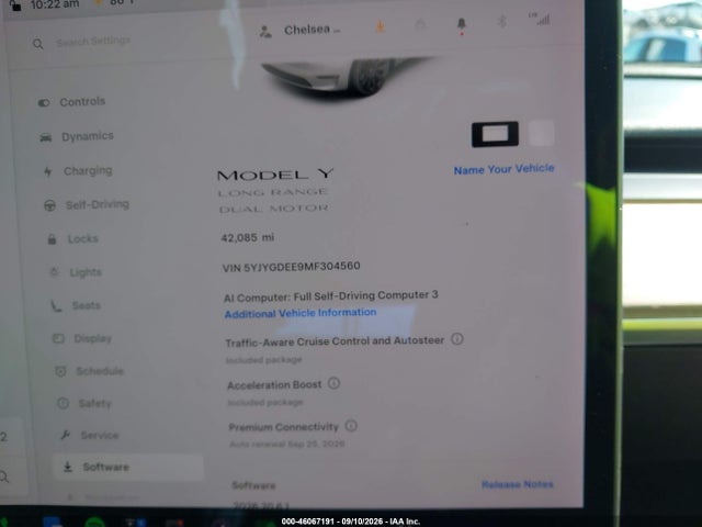 2021 TESLA MODEL Y LONG RANGE DUAL MOTOR ALL-WHEEL DRIVE 14
