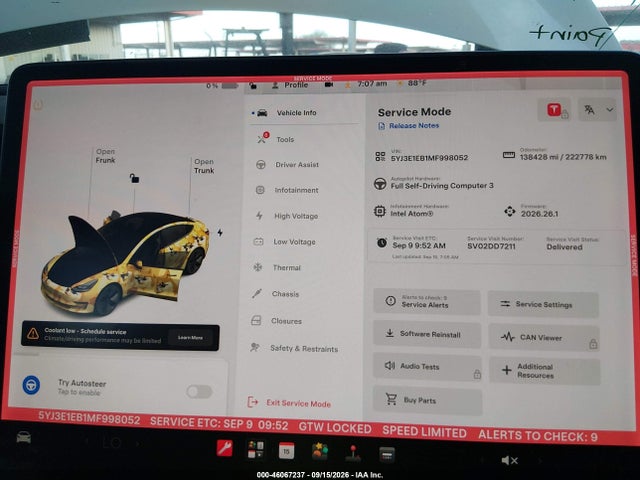 2021 TESLA MODEL 3 LONG RANGE DUAL MOTOR ALL-WHEEL DRIVE 7