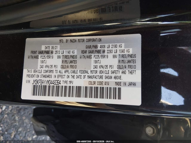 2021 MAZDA CX-5 GRAND TOURING RESERVE 9