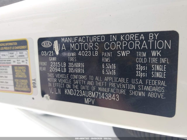 2021 KIA SOUL LX 9