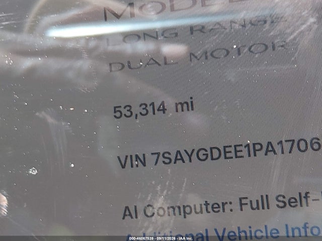 2023 TESLA MODEL Y AWD/LONG RANGE DUAL MOTOR ALL-WHEEL DRIVE 7