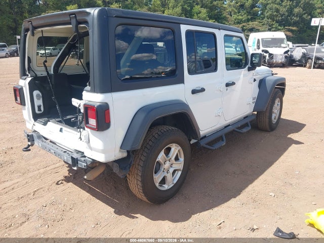 2019 JEEP WRANGLER UNLIMITED SPORT S 4X4 4