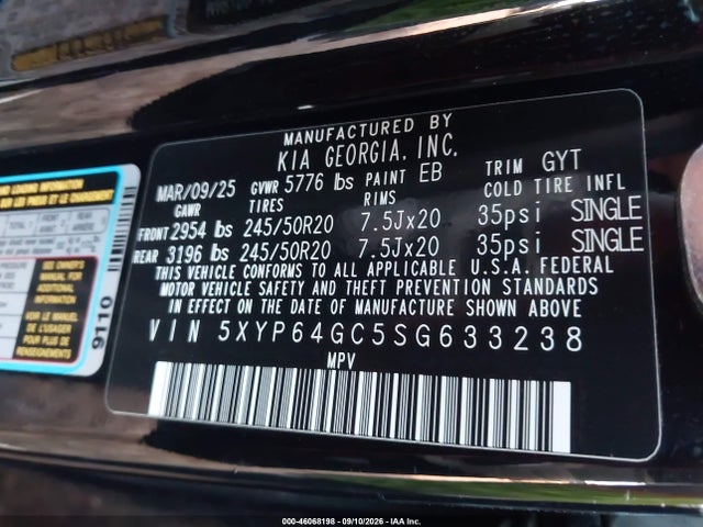 2025 KIA TELLURIDE S 9