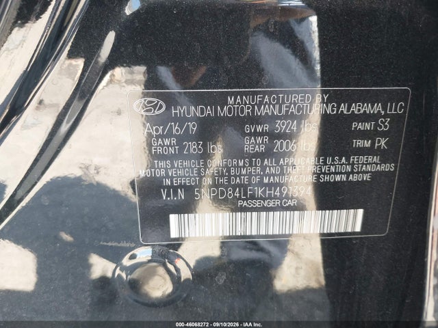 2019 HYUNDAI ELANTRA SEL 9