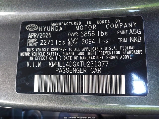 2026 HYUNDAI ELANTRA SE 9