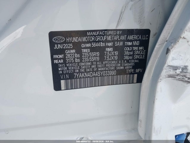 2025 HYUNDAI IONIQ 5 SEL 9