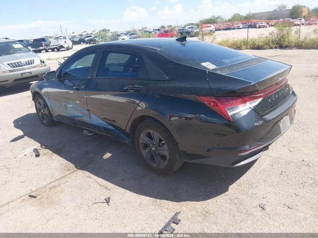 2023 HYUNDAI ELANTRA HYBRID BLUE 3