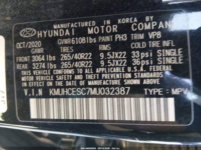 2021 GENESIS GV80 3.5T AWD 9