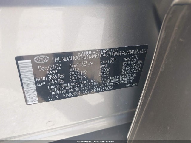 2023 HYUNDAI SANTA FE LIMITED 9