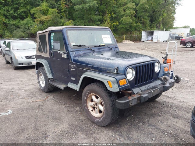 2000 JEEP WRANGLER SPORT
