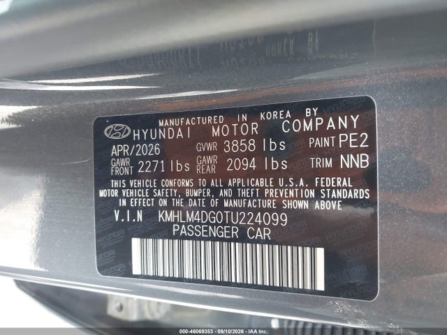 2026 HYUNDAI ELANTRA SEL SPORT 9