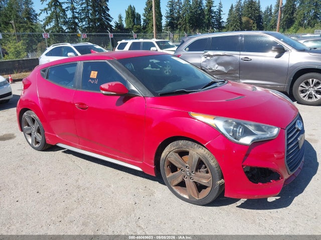 2014 HYUNDAI VELOSTER TURBO W/BLACK