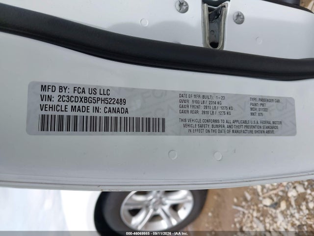 2023 DODGE CHARGER SXT 9
