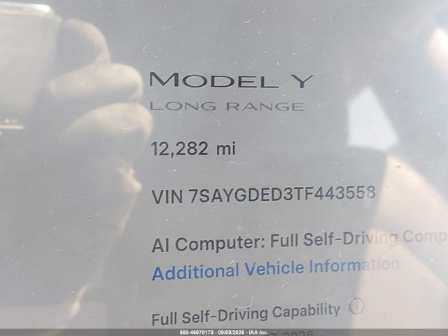 2026 TESLA MODEL Y PREMIUM REAR-WHEEL DRIVE/REAR-WHEEL DRIVE 15