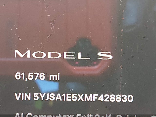 2021 TESLA MODEL S LONG RANGE DUAL MOTOR ALL-WHEEL DRIVE 15