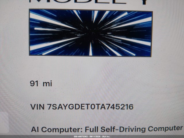 2026 TESLA MODEL Y PERFORMANCE ALL-WHEEL DRIVE 14