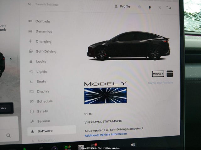 2026 TESLA MODEL Y PERFORMANCE ALL-WHEEL DRIVE 7